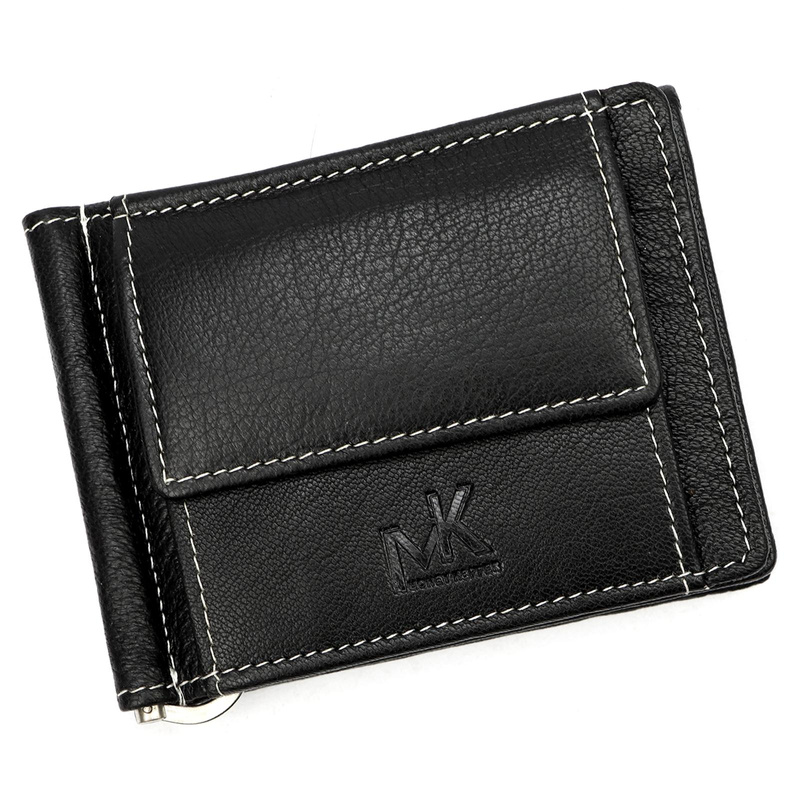 Skórzany męski portfel Money Kepper CC 5610