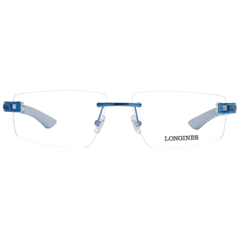 Okulary LONGINES LG5007H56090. EYEGLASSES, Kolor niebieski. Mężczyzna.