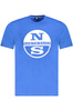 NORTH SAILS KOSZULKA Z KR�TKIM R�KAWEM M�SKA NIEBIESKA