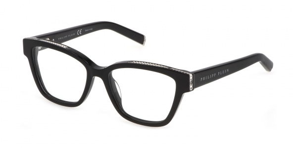 Okulary PHILIPP PLEIN VPP034S530700. Okulary korekcyjne, Kolor czarny. Kobieta.