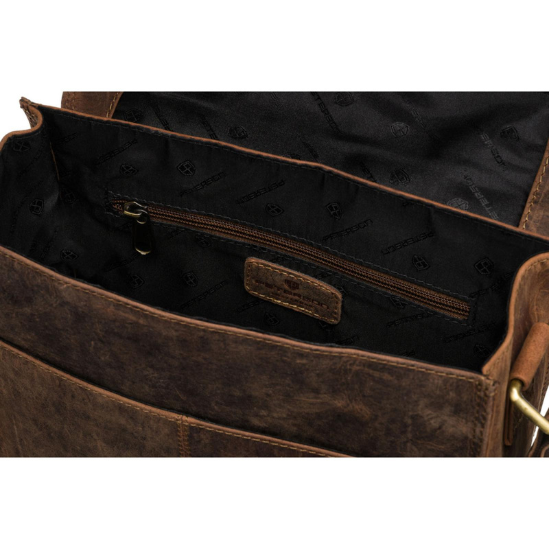 Saszetka męska z naturalnej skóry Peterson PTN LARS-NSH