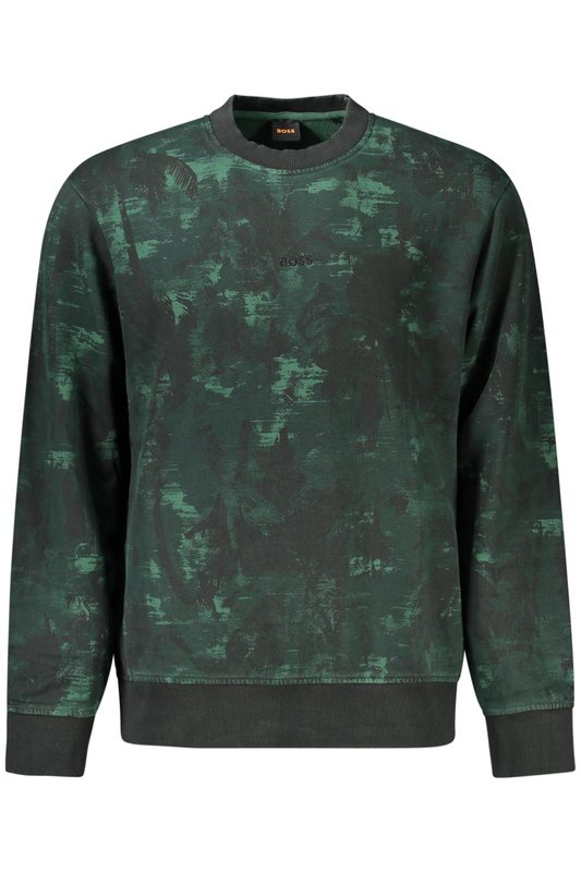 BLUZA HUGO BOSS BEZ ZAMKA MĘSKA ZIELONA