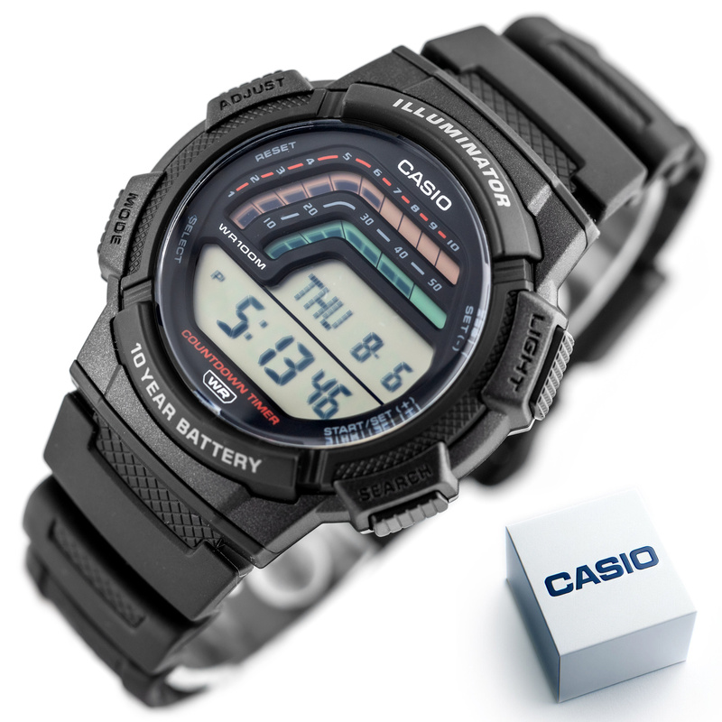 ZEGAREK MĘSKI CASIO WS-1800-1AVDF + BOX