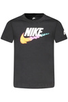 KOSZULKA NIKE Z KRÓTKIM RĘKAWEM DLA DZIECI, CZARNA