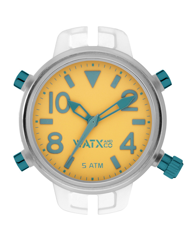 Zegarek WATXANDCO RWA3047. BOX, Kolor żółty. Kobieta.