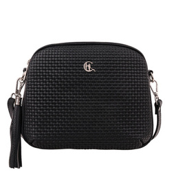 Skórzana listonoszka Canaletto z tłoczeniem plecionki – elegancja i funkcjonalność TD808s33t1