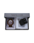 Zegarek WATXANDCO WAPACKEAR7_L. Kwarcowy, Kolor brązowy. Mężczyzna.