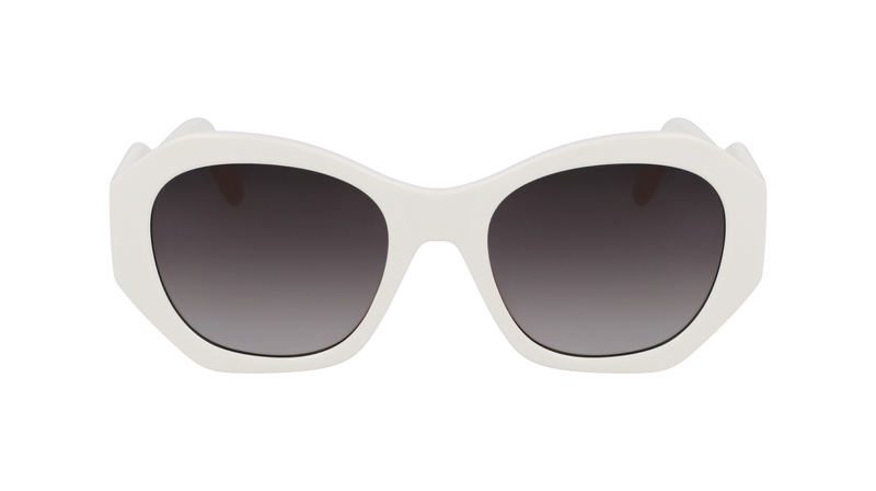 Okulary KARL LAGERFELD KL6146S-105. Okulary przeciwsłoneczne, Kolor biały. Kobieta.
