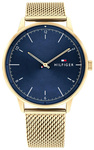 Zegarek TOMMY HILFIGER 1791877. Kwarcowy, Kolor niebieski. Mężczyzna.