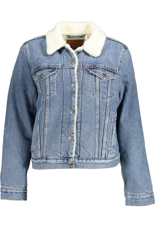 JASNONIEBIESKA DAMSKA KURTKA JEANSOWA LEVI'S