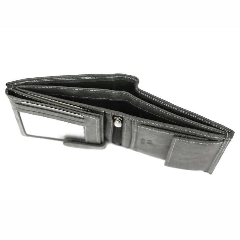 Skórzany męski portfel Wild N4-P-CHM RFID