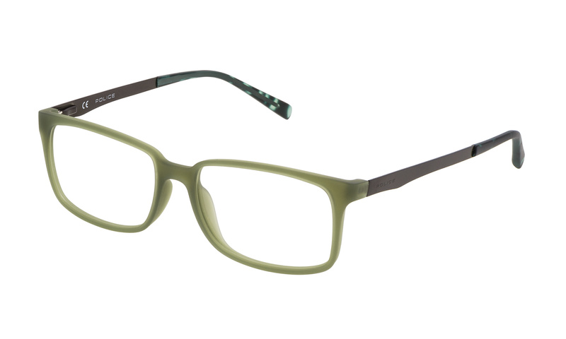 Okulary POLICE VPL259M5406AG. Okulary, Kolor zielony. Mężczyzna.