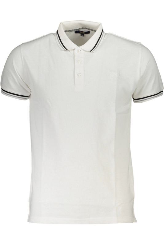CAVALLI CLASS POLO KR�TKI R�KAW M�SKI BIA�E