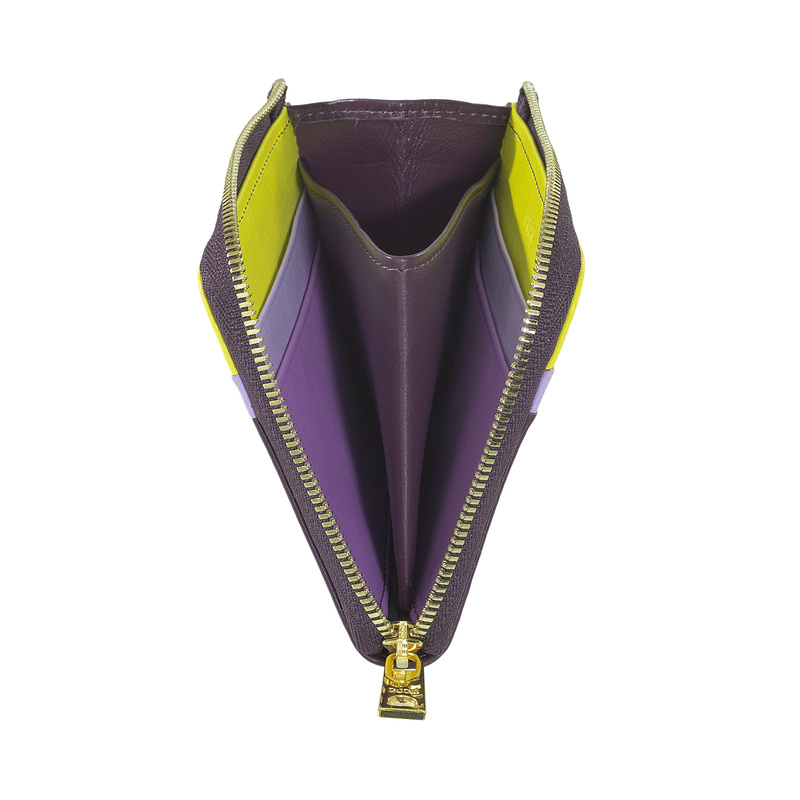 DuDu kompaktowa portmonetka mała skóra naturalna portfel z kieszenią