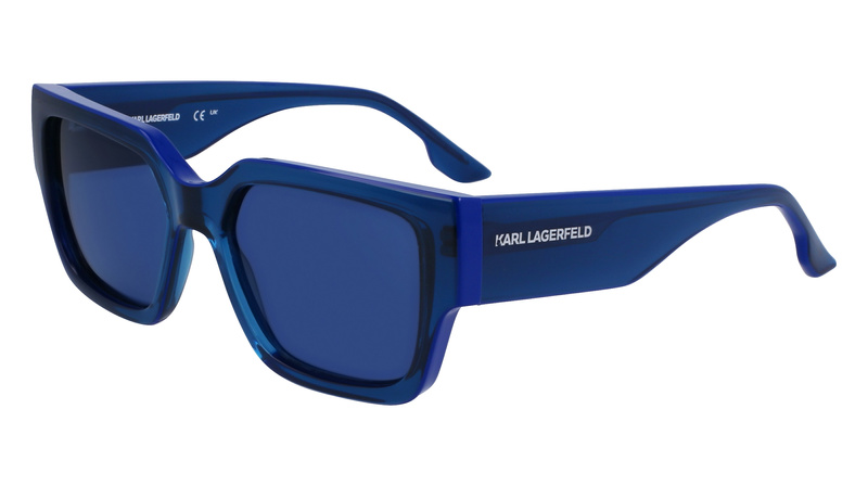 Okulary KARL LAGERFELD KL6142S-423. Okulary przeciwsłoneczne, Kolor niebieski. Unisex.