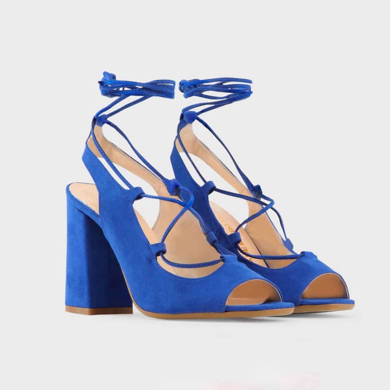 Sandały marki Made in Italia model LINDA. Kolor Niebieski, Obuwie Damskie. sezon: Wiosna/Lato