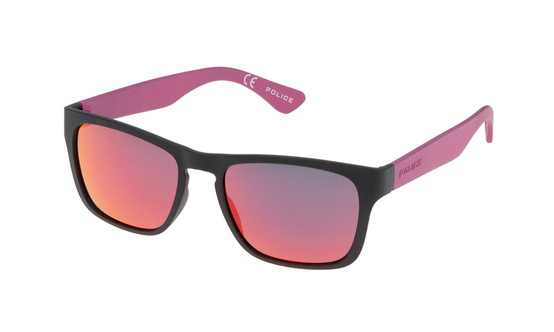 Okulary POLICE S198854U28R. Okulary przeciwsłoneczne, Kolor czarny. Unisex.