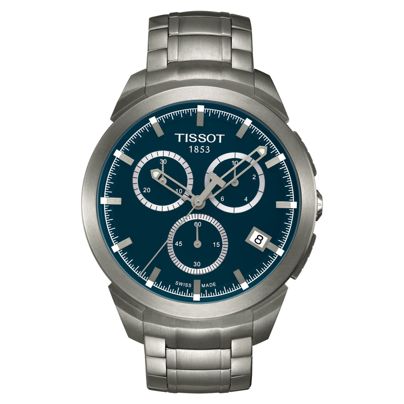 Zegarek TISSOT T069417440410. Kwarcowy, Kolor niebieski. Mężczyzna.