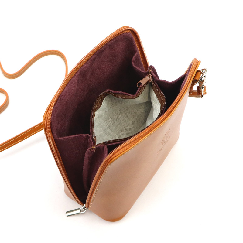 Barberinis damska listonoszka skóra naturalna torebka przez ramię