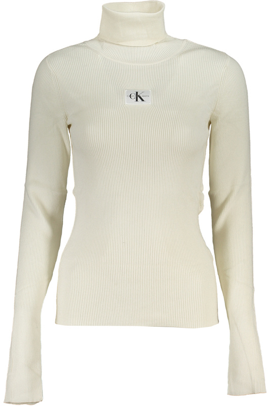 BIAŁY SWETER DAMSKI CALVIN KLEIN
