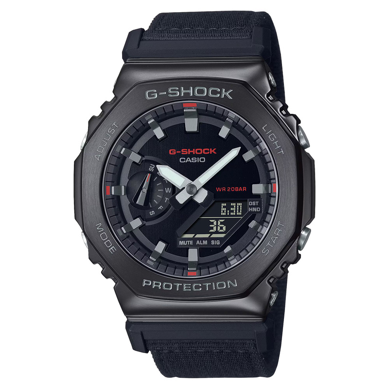 Zegarek CASIO GM2100CB1AER. Kwarcowy, Kolor czarny. Mężczyzna.