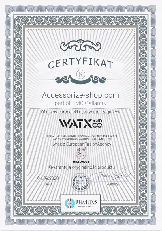 Zegarek WATXANDCO RWA1153. Kwarcowy, Kolor różowy. Kobieta.