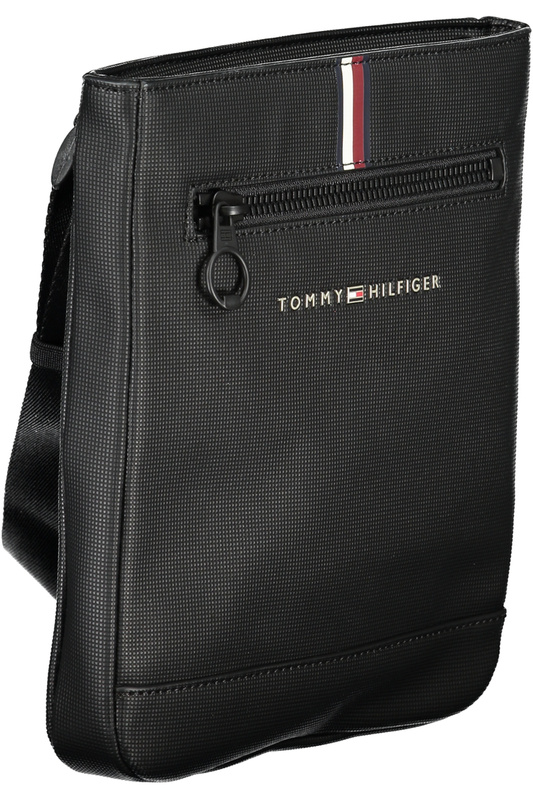 CZARNA TORBA NA RAMIĘ MĘSKA TOMMY HILFIGER
