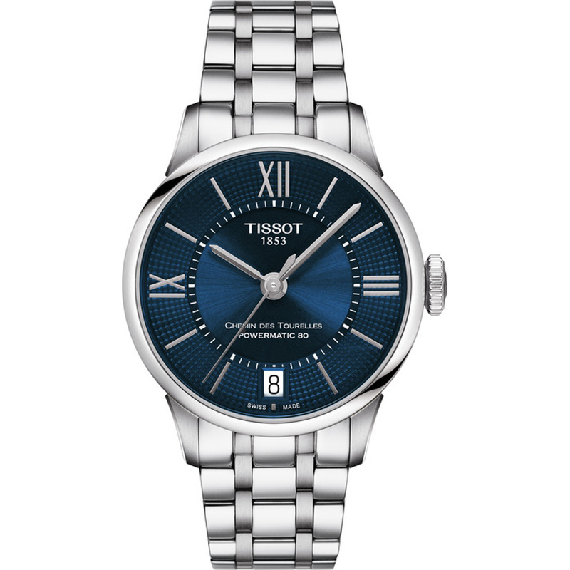 Zegarek TISSOT T099207110480. Automatyczny, Kolor niebieski. Kobieta.