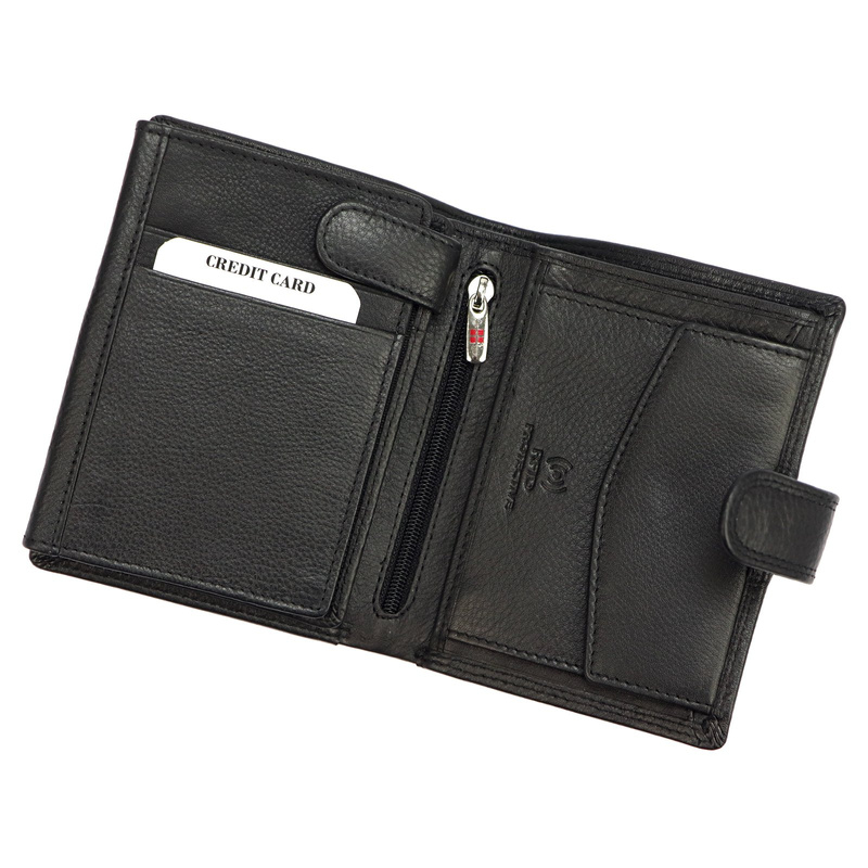 Skórzany męski portfel Albatross SN MW02 Z RFID