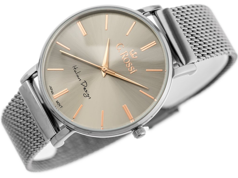 ZEGAREK G. ROSSI - 10401B-1B3 (zg716f) + BOX