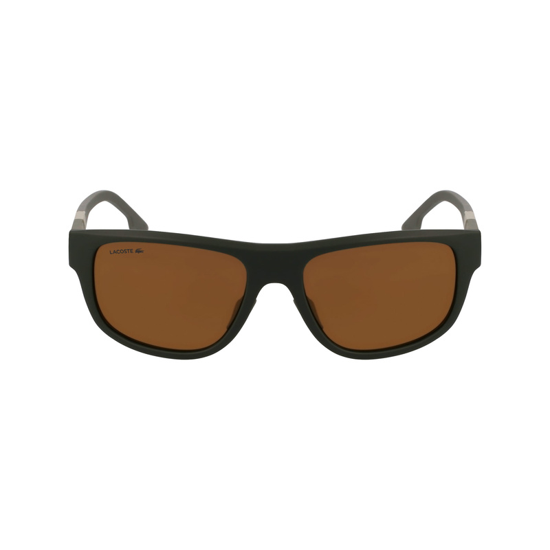 Okulary LACOSTE L6042S-275. Okulary przeciwsłoneczne, Kolor brązowy. Mężczyzna.