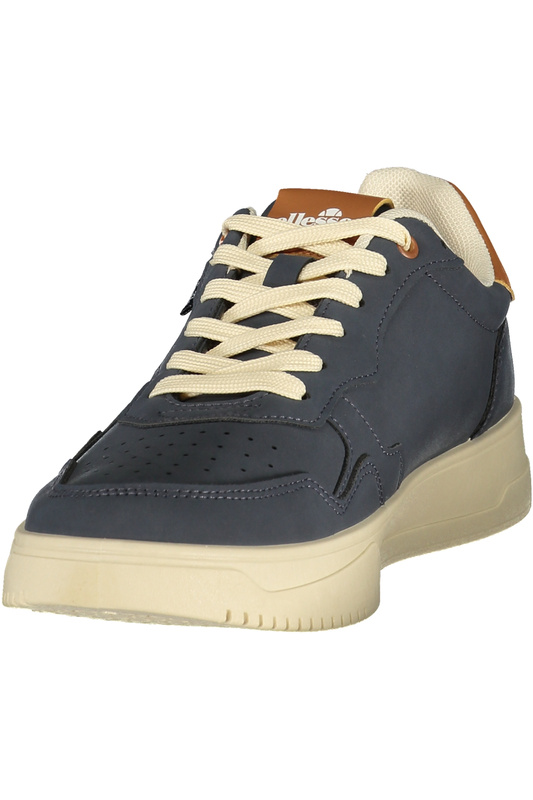 Niebieskie sneakersy męskie Ellesse Pansit 004 – brązowe detale