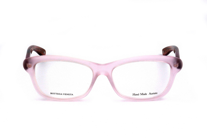 Okulary BOTTEGA VENETA BV205449. Okulary, Kolor różowy havana liliowy. Kobieta.