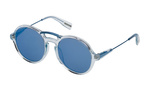 Okulary TRUSSARDI STR213516N1B. Okulary przeciwsłoneczne, Kolor niebieski. Kobieta.