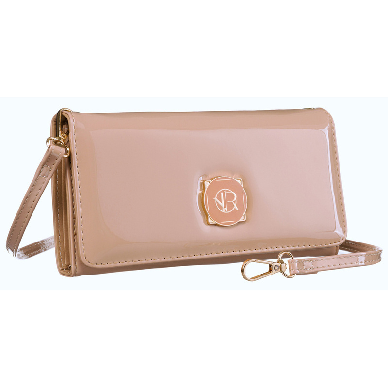 Elegancka wizytowa torebka portfel 2w1 od Rovicky