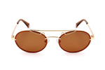 Okulary POLAROID PLD6094-S-01Q. Okulary przeciwsłoneczne, Kolor brązowy złoty. Unisex.