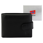 Nordee portfel męski skóra naturalna poziomy rozbudowany pojemny kompaktowy