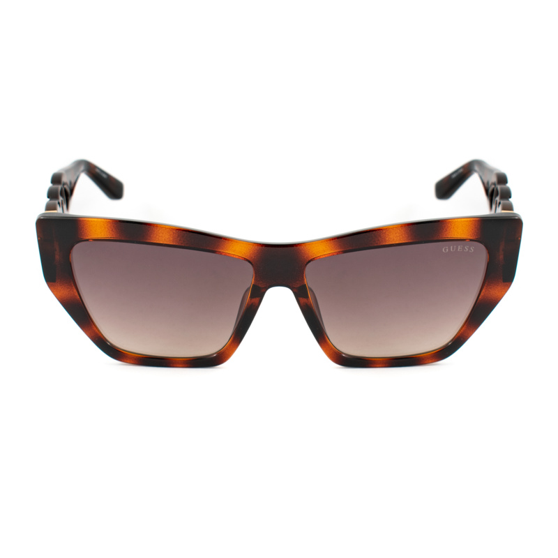 Okulary GUESS GU00111-5652F. Okulary przeciwsłoneczne, Kolor brązowy. Kobieta.