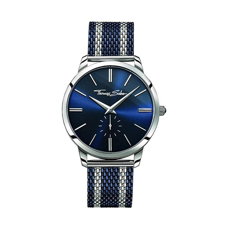 Zegarek THOMAS SABO WA02682812094. Kwarcowy, Kolor niebieski. Mężczyzna.