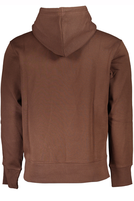 MĘSKA BRĄZOWA BLUZA BEZ ZAMKA CALVIN KLEIN