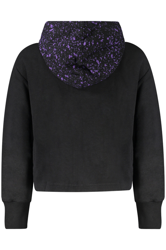 CZARNA BLUZA Z ROZPINANYM NA ZAMEK DZIEWCZĘCA NIKE