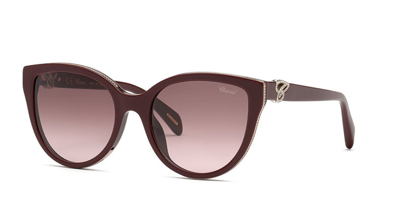 Okulary CHOPARD SCH317S5509FH. Okulary przeciwsłoneczne, Kolor czerwony. Kobieta.
