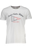 BIAŁY MĘSKI T-SHIRT Z KRÓTKIM RĘKAWEM SZKOŁA MORSKA