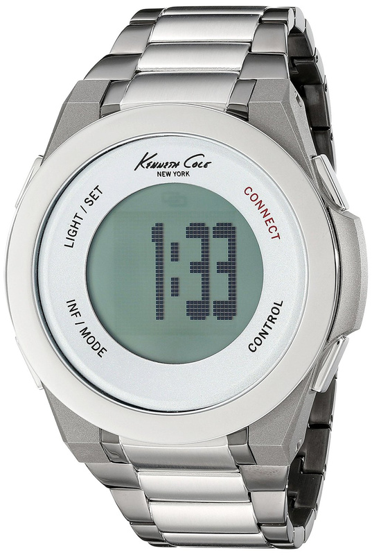 Zegarek KENNETH COLE 10023868. Cyfrowy, Kolor szary. Mężczyzna.
