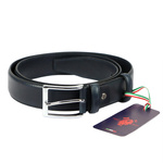 Harvey Miller męski pasek do spodni skóra naturalna klasyczna klamra