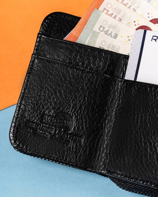 Mały błyszczący portfel damski Lorenti z RFID