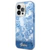 Guess GUHCP14LHGPLHB iPhone 14 Pro 6,1" niebieski/blue hardcase Porcelain Collection