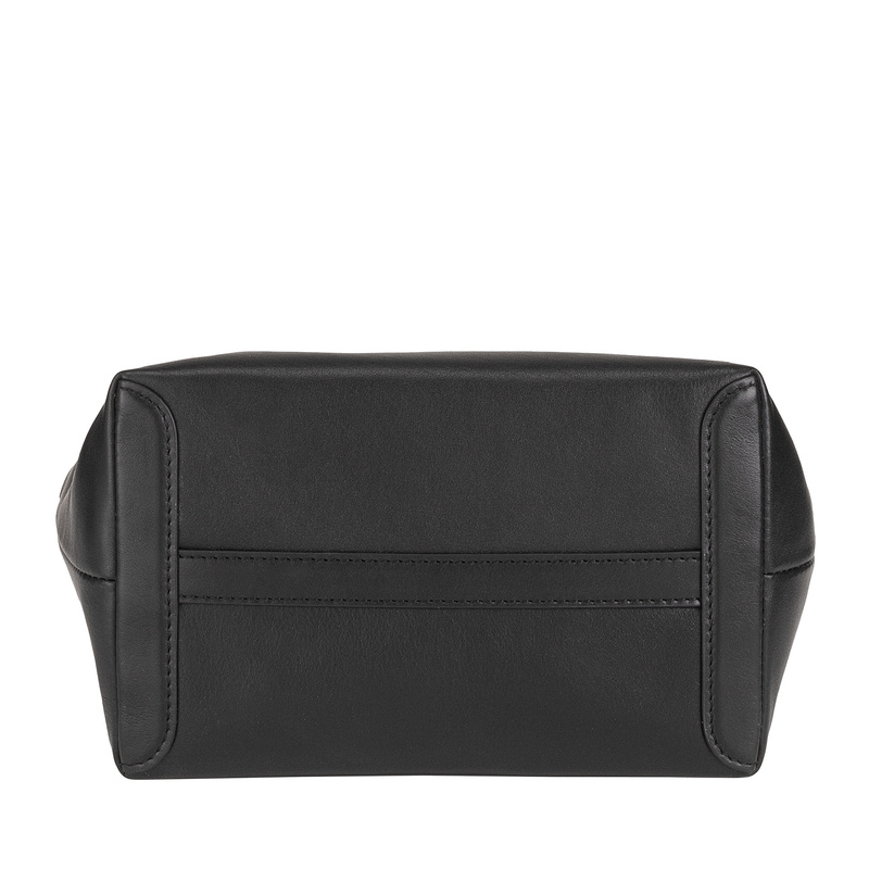 DUDU Mini torebka do ręki damska z łańcuszkiem listonoszka skóra naturalna