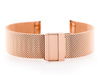 Bransoleta Pacific M6 - siatka HQ - rosegold 20mm