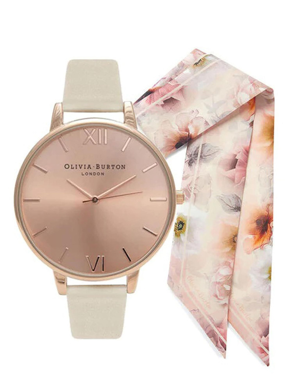 Zegarek OLIVIA BURTON OBGSET51. Kwarcowy, Kolor różowy. Kobieta.